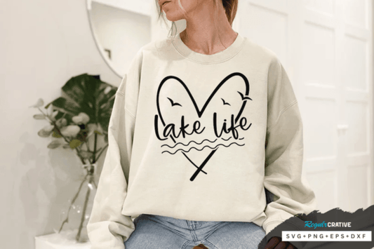 Lake Life Heart