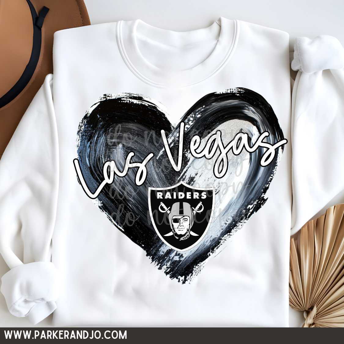 Las Vegas Raiders Heart