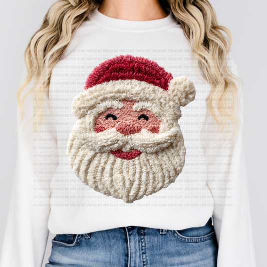 LATCH HOOK SANTA RED