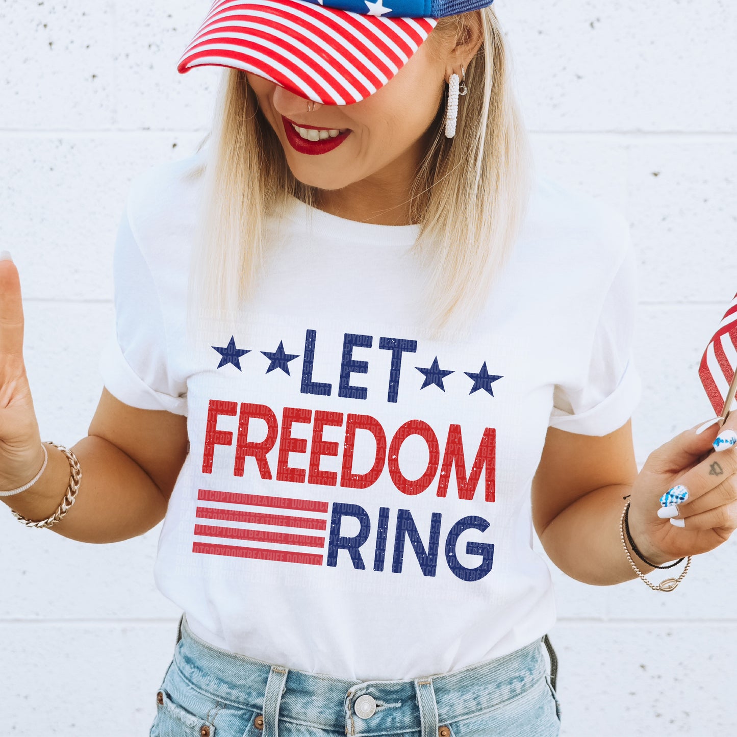 Let Freedom Ring - DTF Transfer