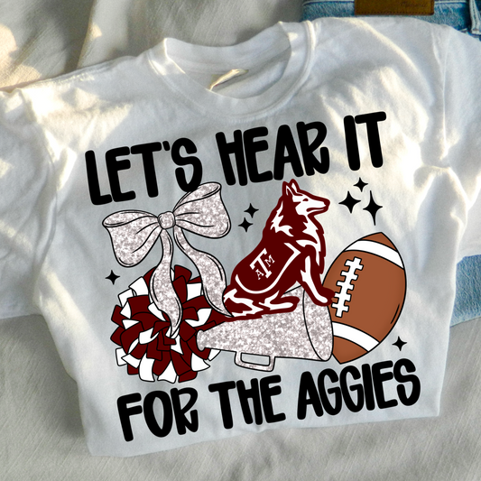 Let's hear it for the Aggies
