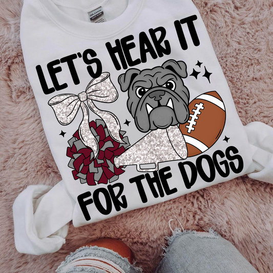 Let's hear it for the Dogs