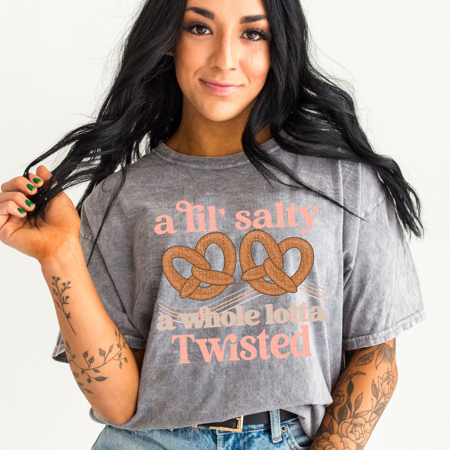 A Lil Salty..Whole Lotta Twiated - DTF Transfer