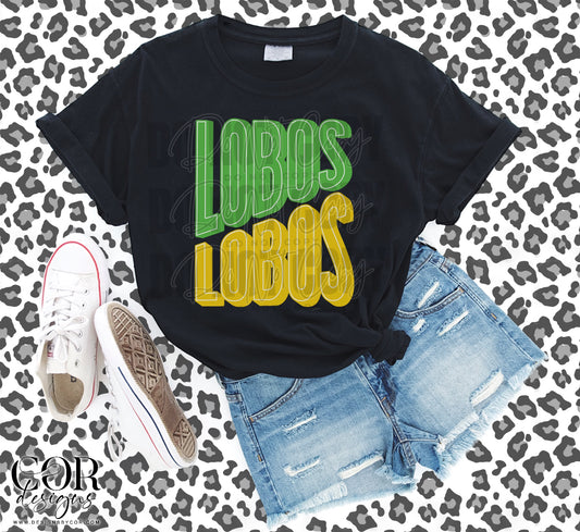 Lobos Green And Yellow