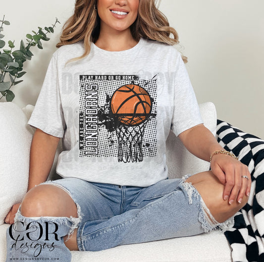 Longhorns Basketball (black)
