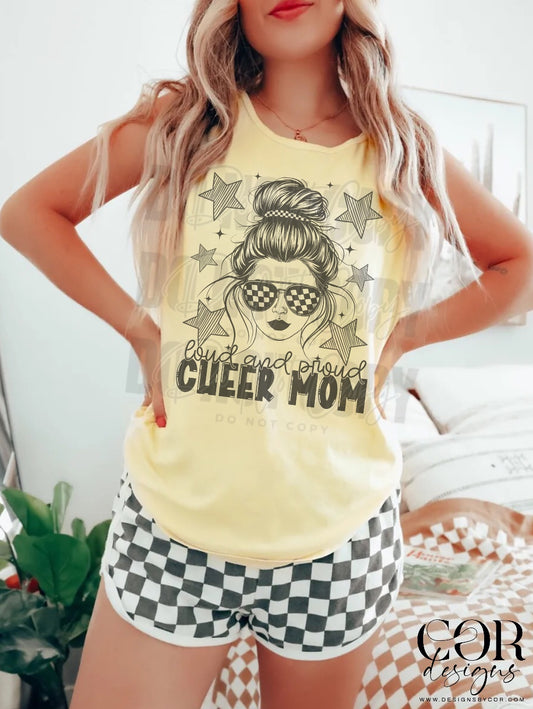 Loud and Proud Cheer Mom