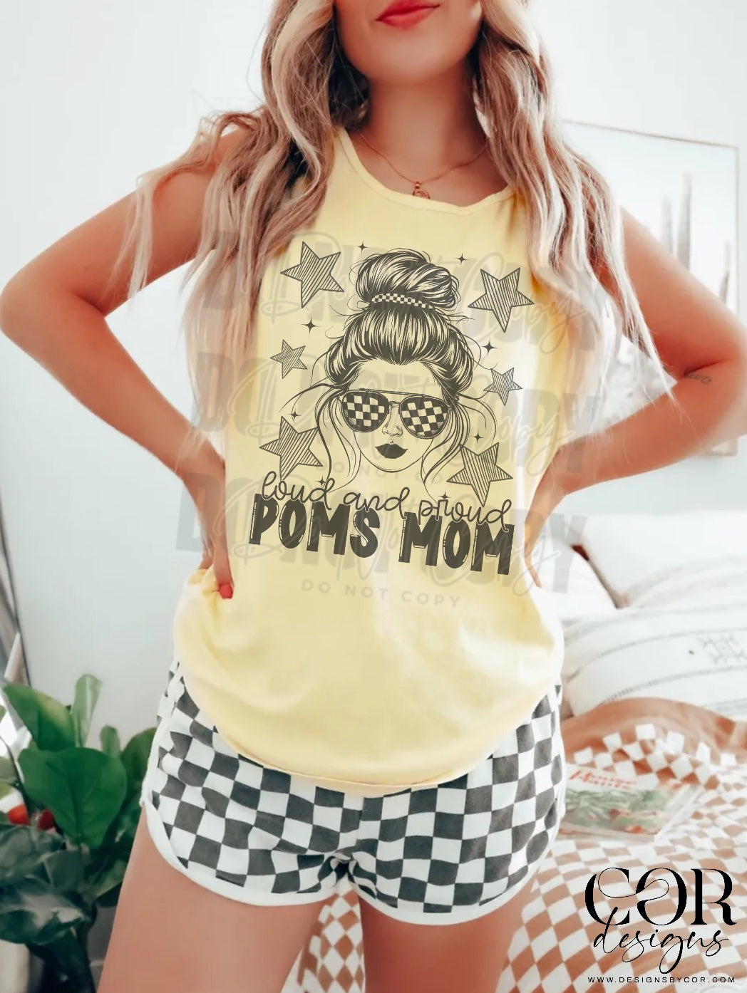 Loud and proud poms mom