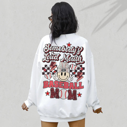 Somebody's loud mouth baseball mom