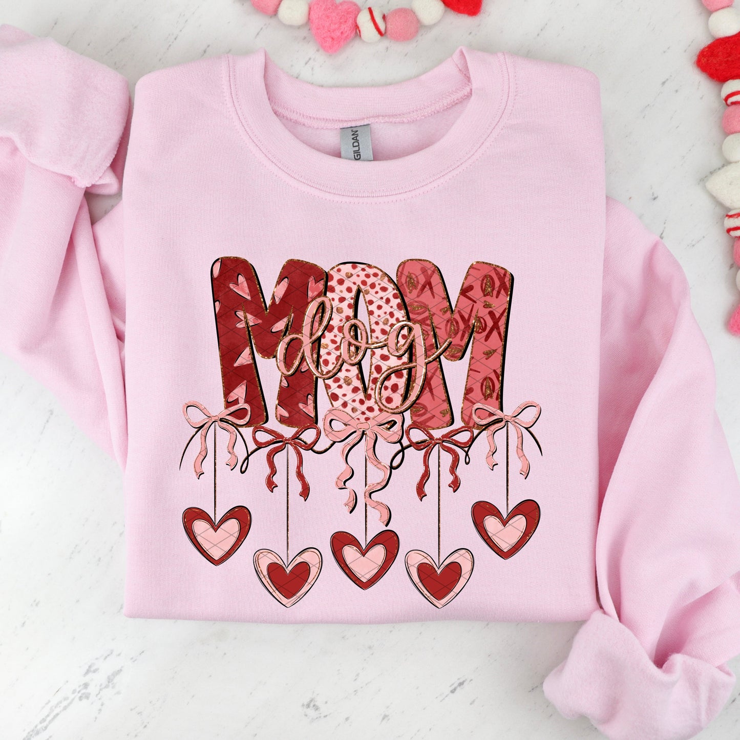 LOVE BANNER DOG MOM