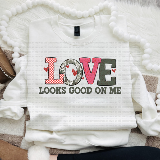 LOVE LOOKS GOOD ON ME