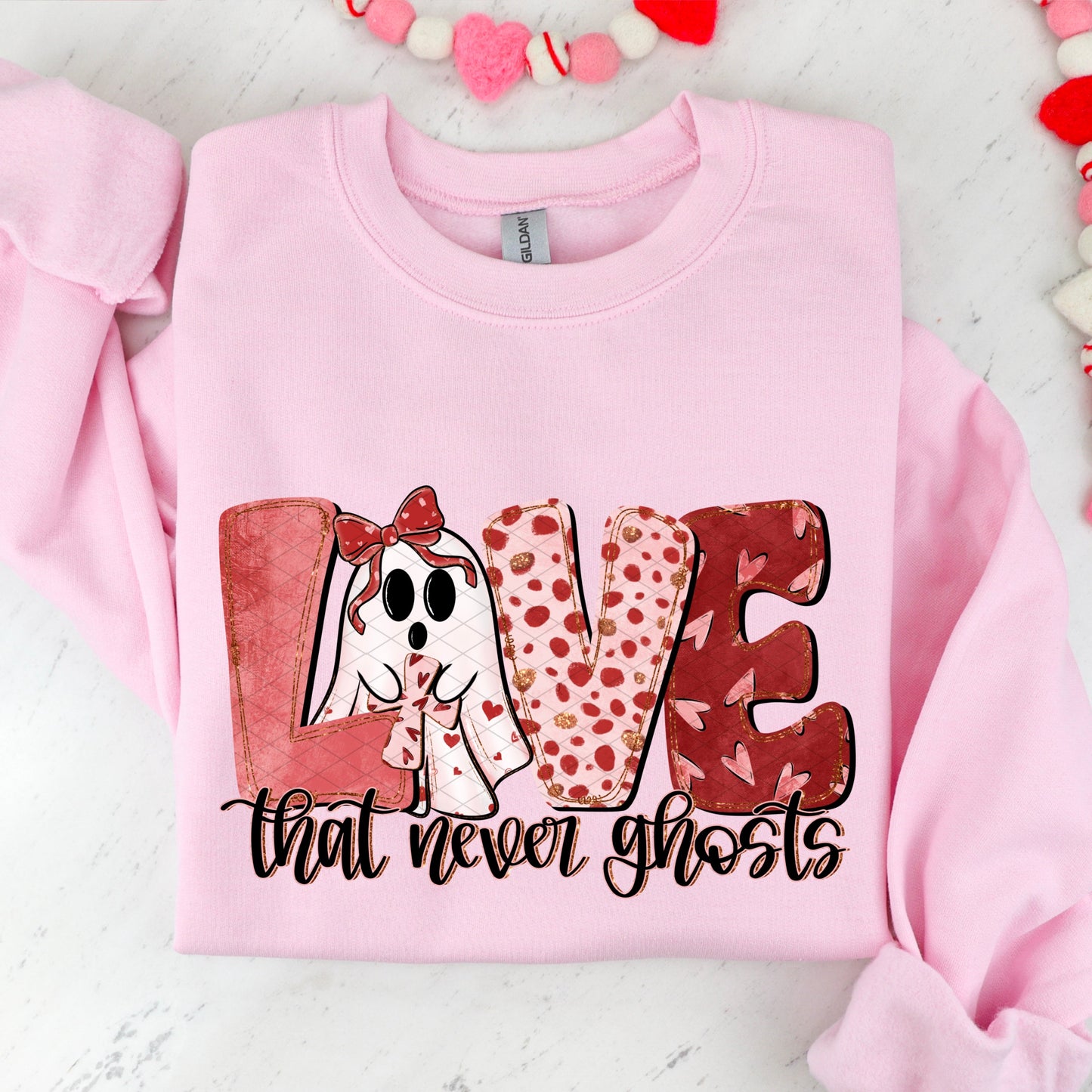 LOVE THAT NEVER GHOSTS