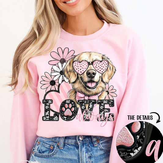 love always Golden Retriever