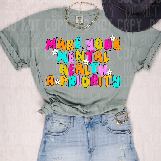 Make your mental health a priority