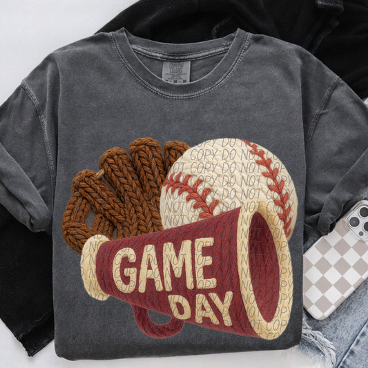 Yarn - Game Day Maroon Baseball