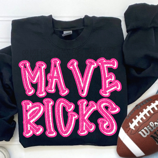 Mavericks Pink