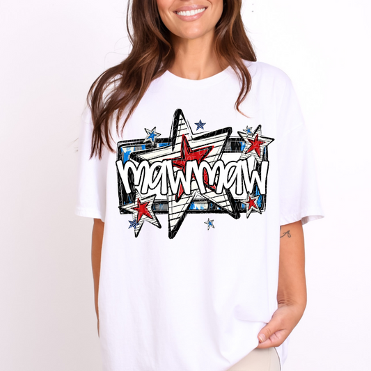 Mawmaw Red White and Blue