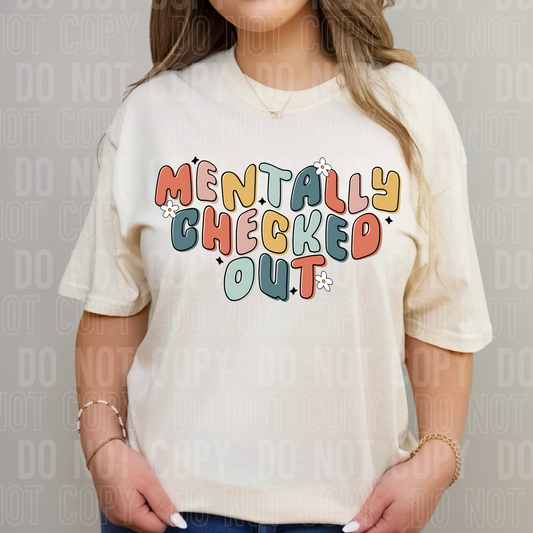 Mentally checked out