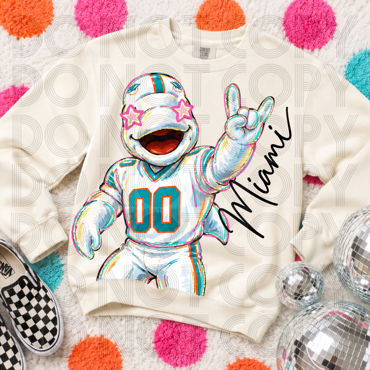 Cropped Delulu Mascot Miami