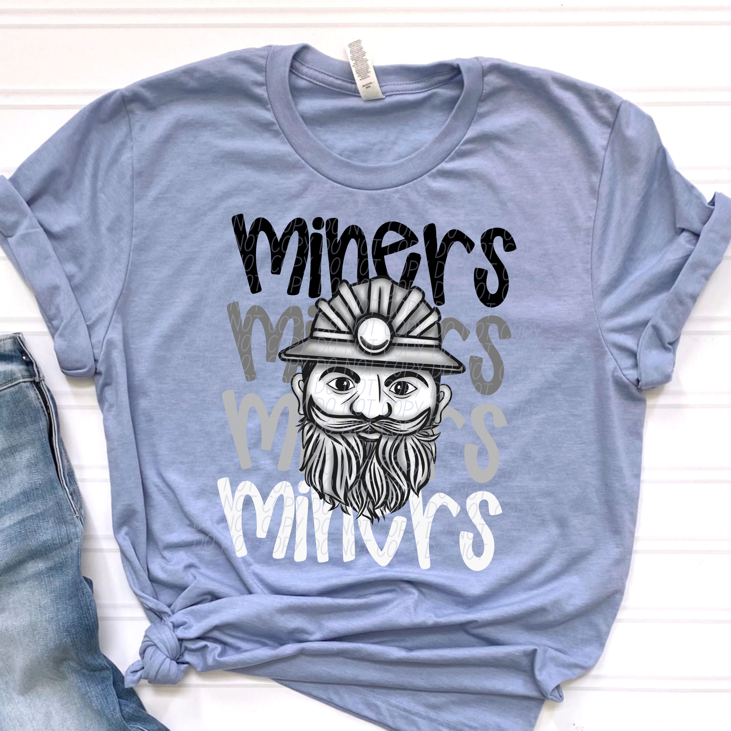 Miners Faded Stack