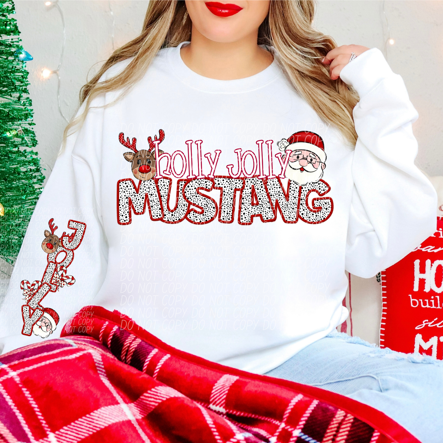 Holly Jolly Mustang