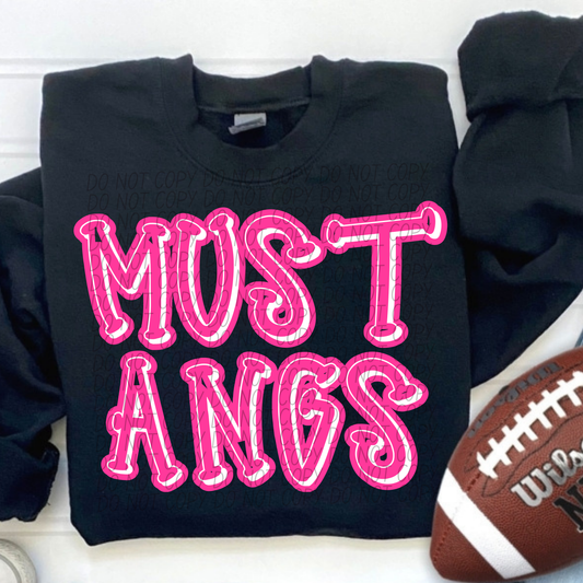 Mustangs Pink