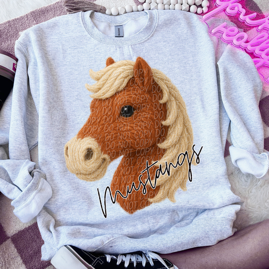 Yarn - Mustangs