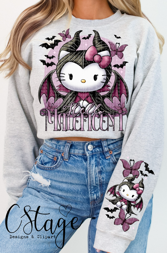 Maleficent Hello Kitty Sleeve