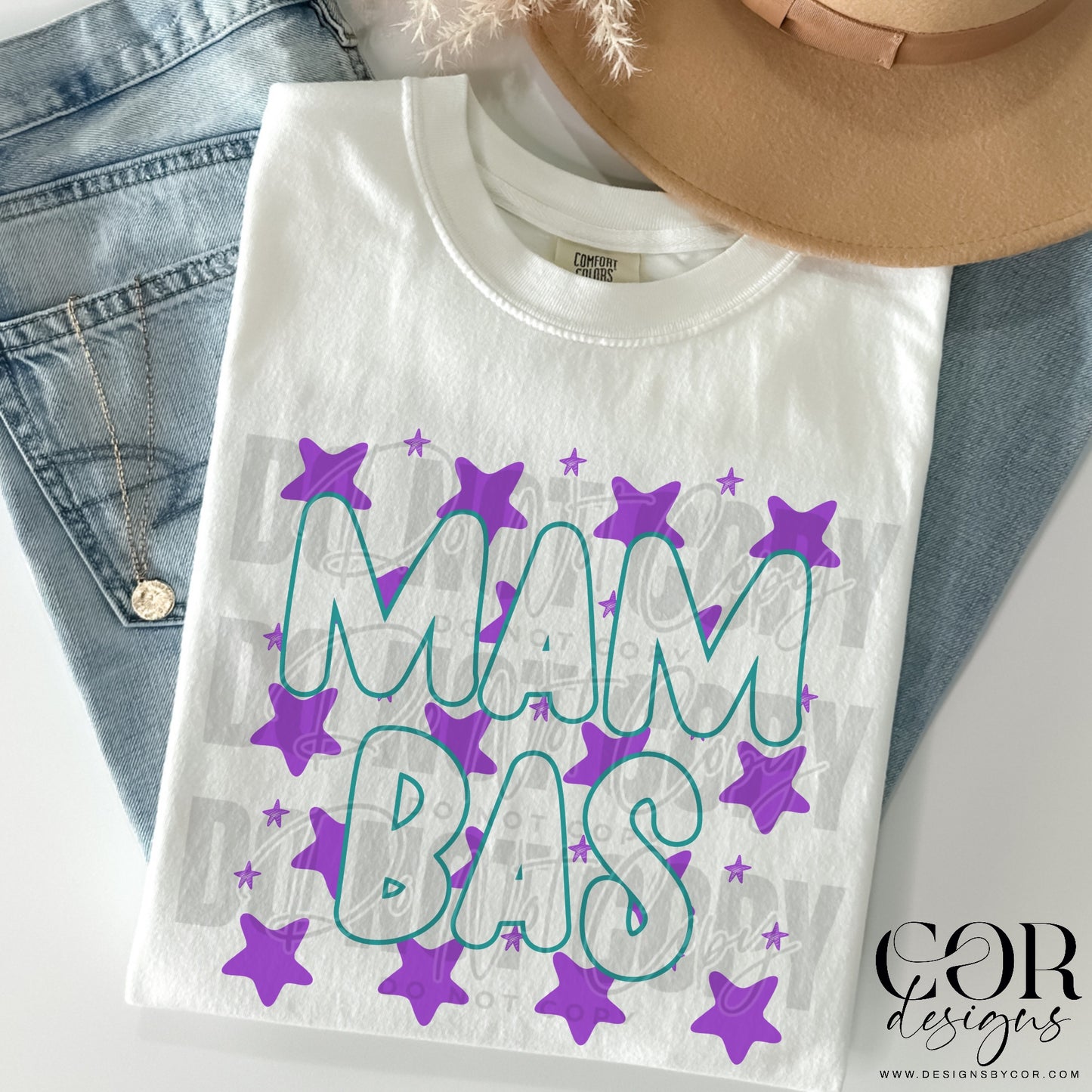 Mambas Green And Purple Stars