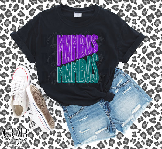Mambas Purple And Coastal Blue