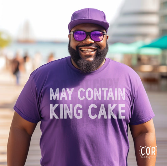 May contain king cake