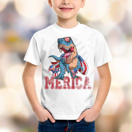 Merica Dinosaur - DTF Transfer