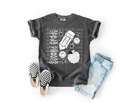 Second Grade (bw dots)