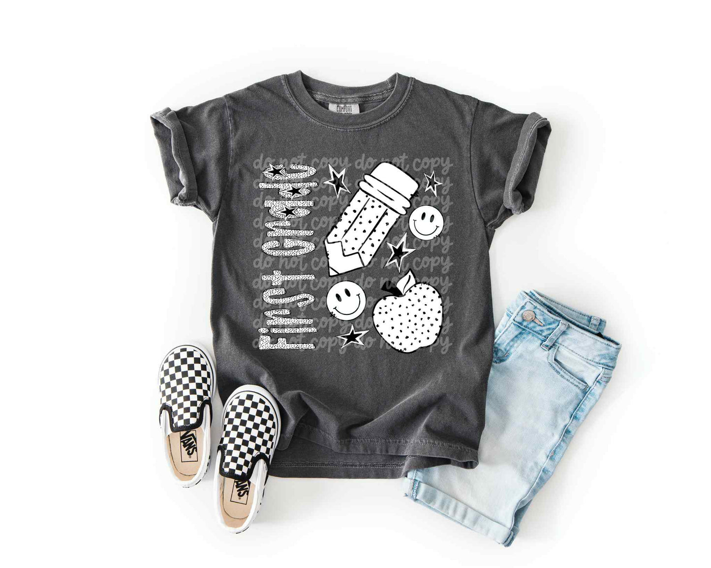 First Grade (bw dots)