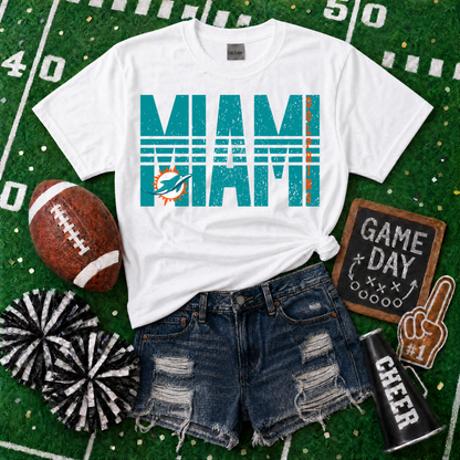 NFL Lined - Miami Dolphins