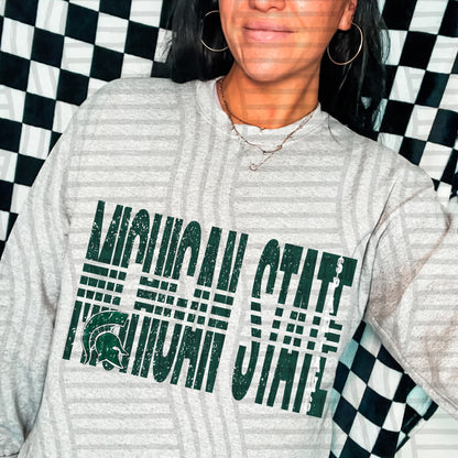 College Lined - Michigan State Spartans