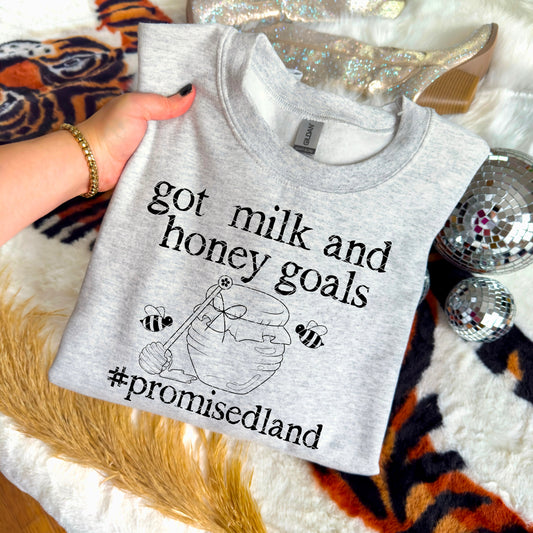 MILK HONEY GOALS