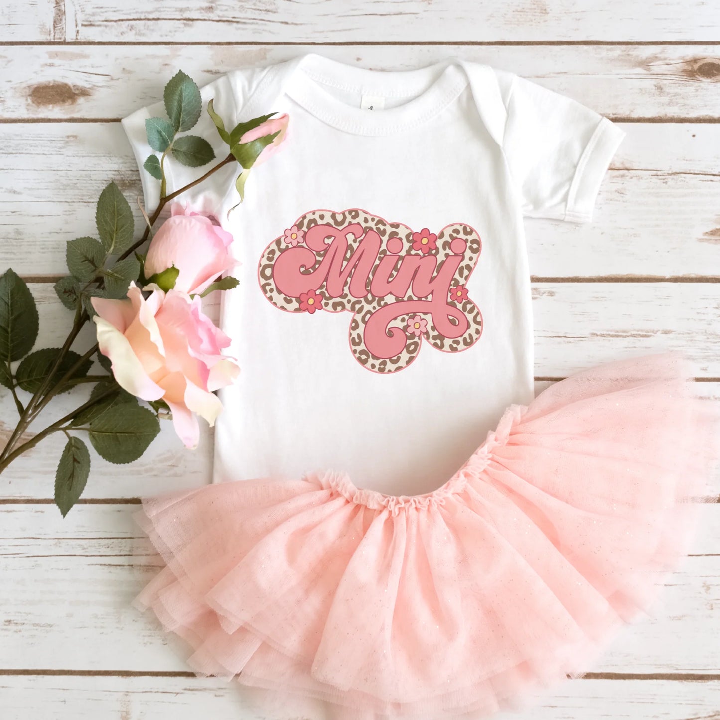 Mini, pink and cheetah print