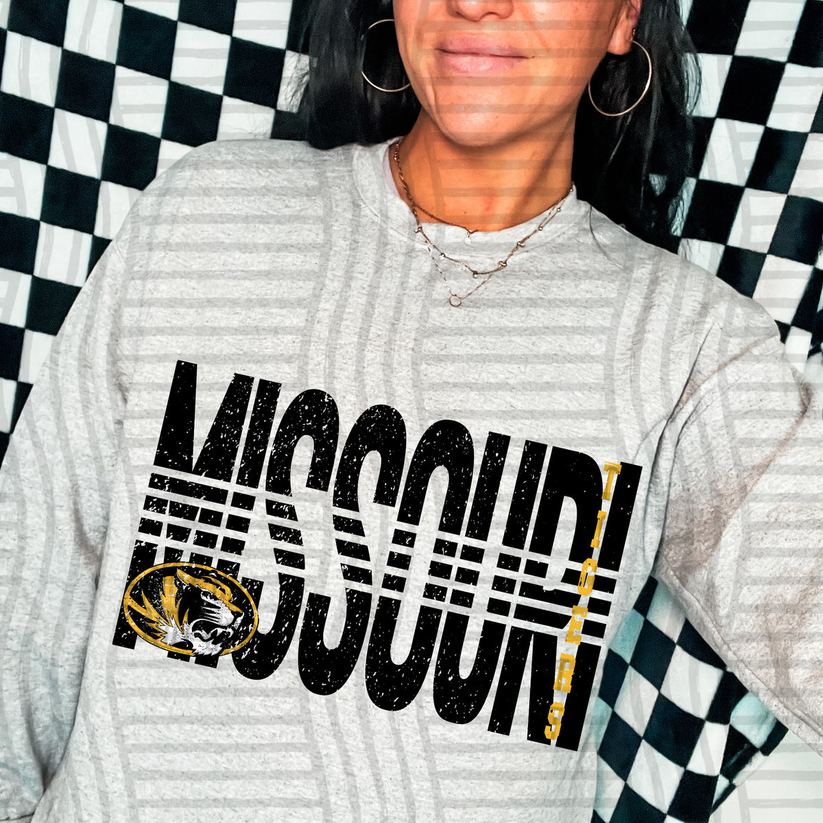 College Lined - Missouri Tigers