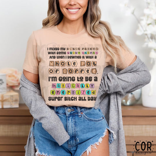 Mixed my b*tch flakes (Color)