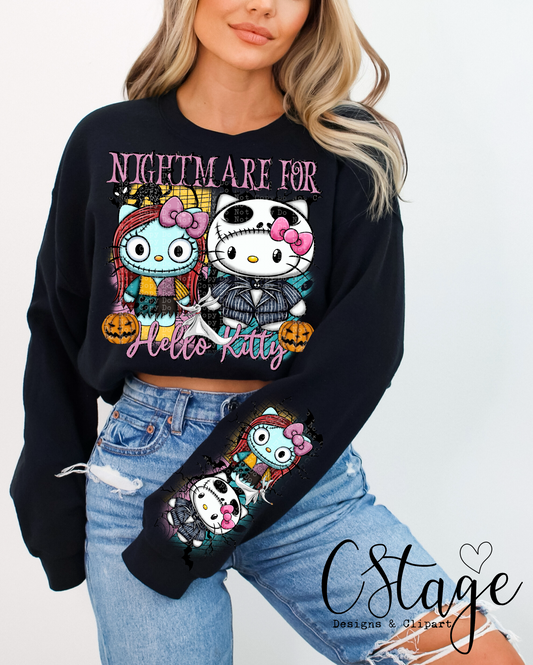 Nightmare Before Christmas Hello Kitty Sleeve
