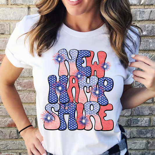 New Hampshire (Red, White, Blue)
