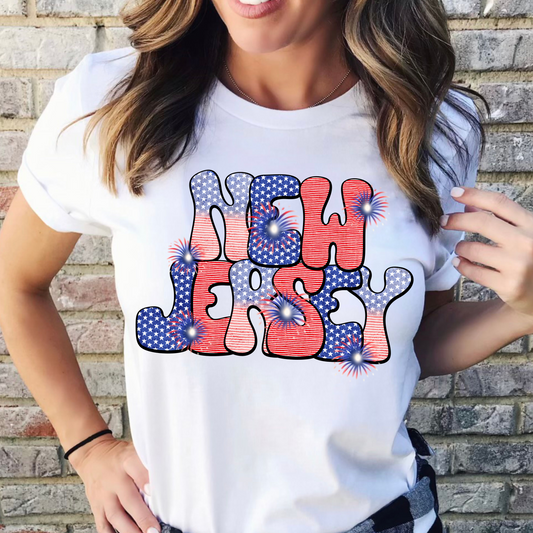 New Jersey (Red, White, Blue)
