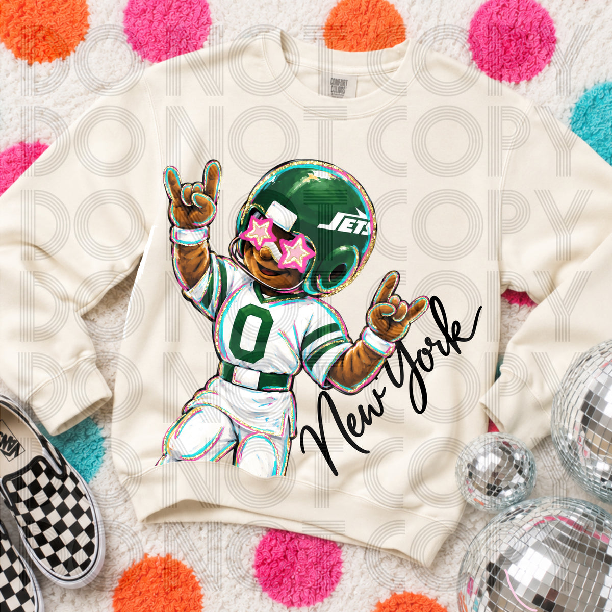 Cropped Delulu Mascot New York Jets