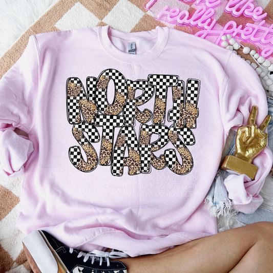 North Stars Checkered Cheetah