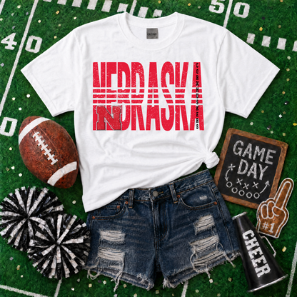 College Lined - Nebraska Cornhuskers