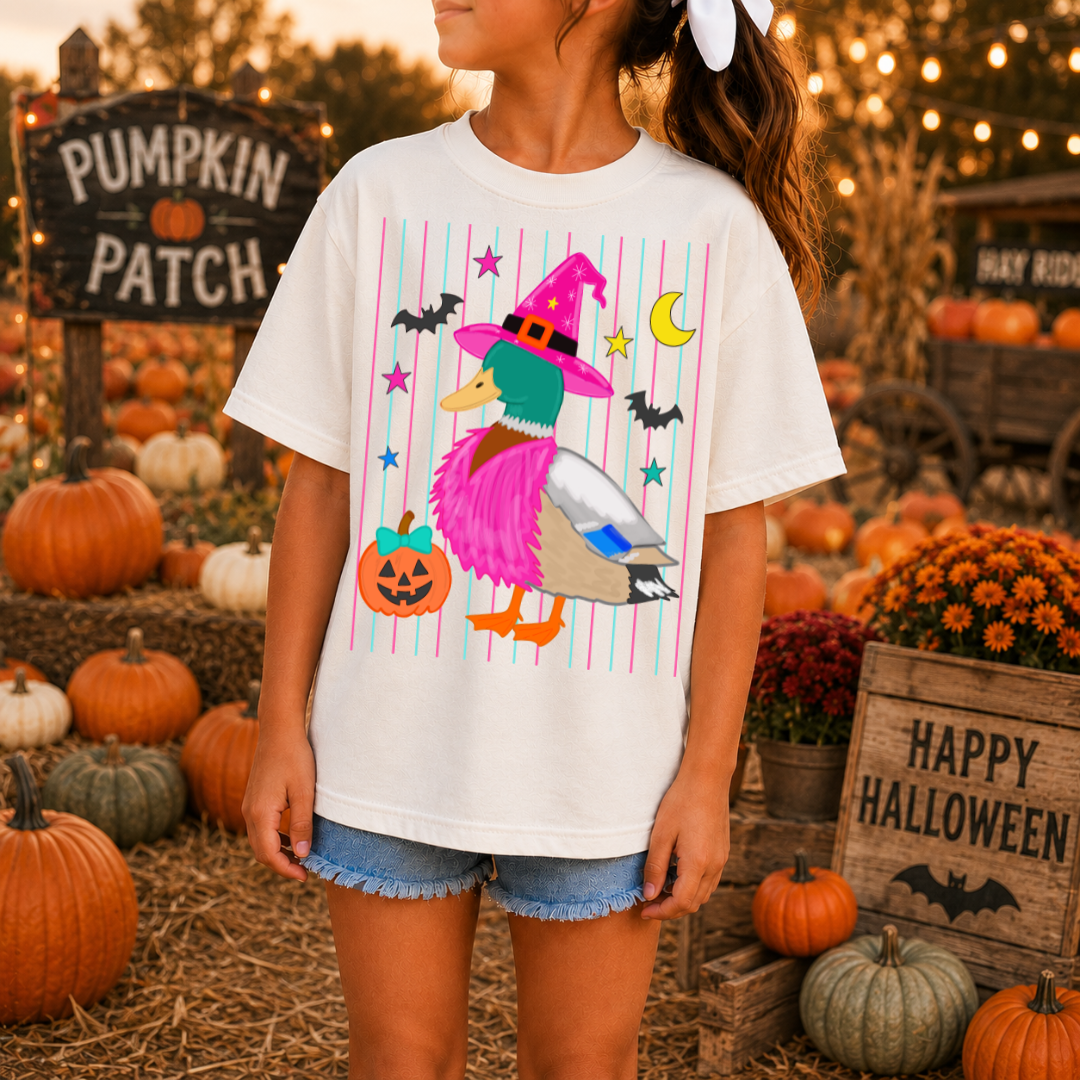 Sassy Spooky & Bougie - Neon Halloween Mallard