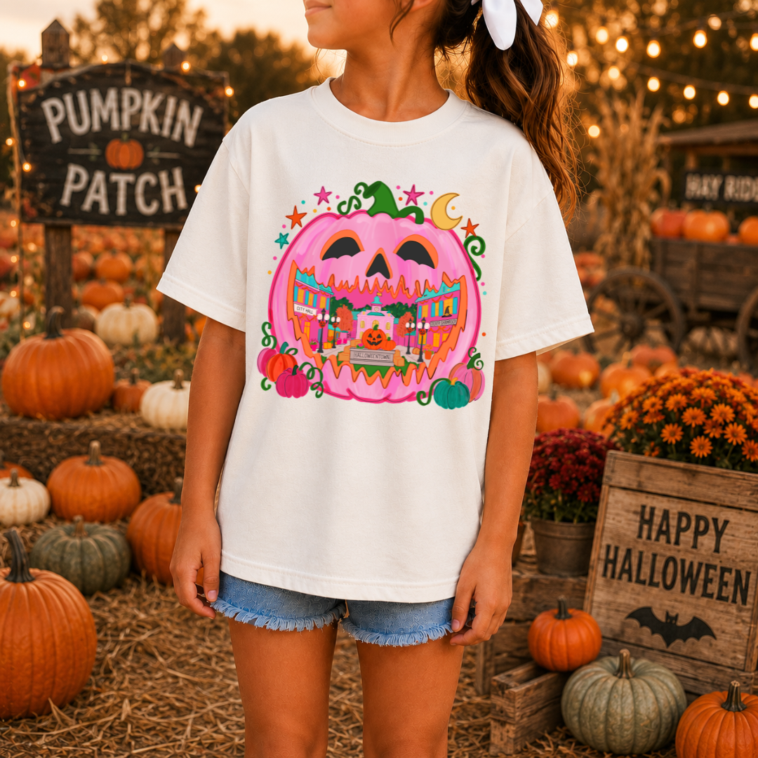 Sassy Spooky & Boujie - Neon Halloweentown Pumpkin