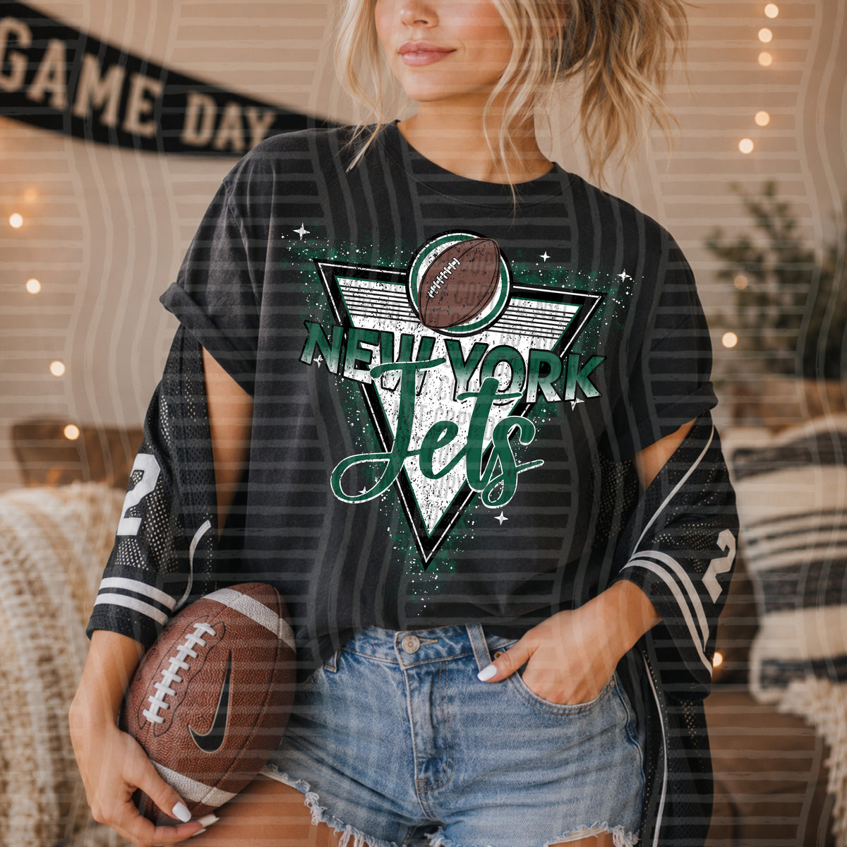 NFL Triangle Badge - New York Jets
