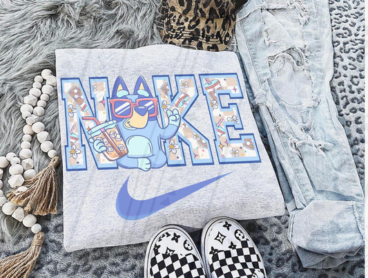 Nike Bluey-Coffee