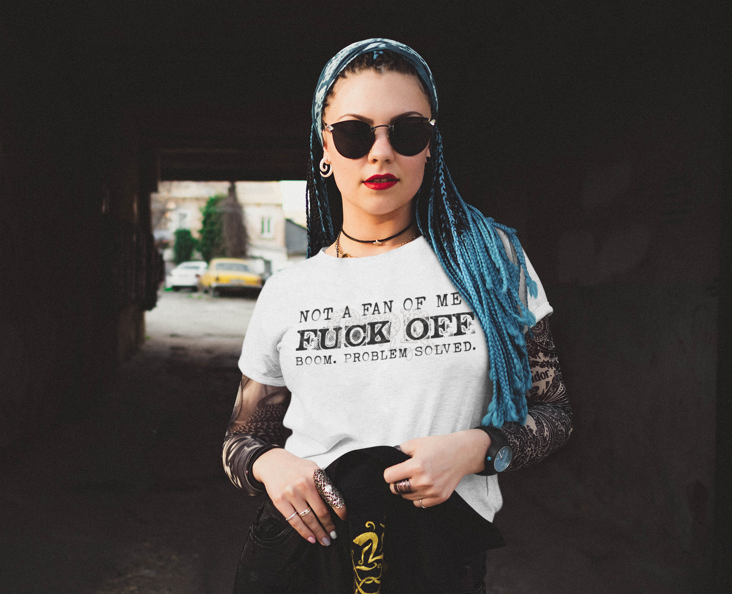 Not A Fan of Me Fuck Off.